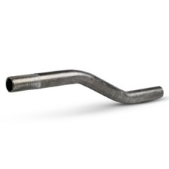 Полуобводы (уточки) стальные с одной резьбой Полуобводы (уточки) стальные с одной резьбой