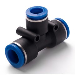 Фитинги соединительные для пневмотрубки тройники PUT